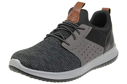 Skechers Mens Classic Fit Delson Camden Sneaker